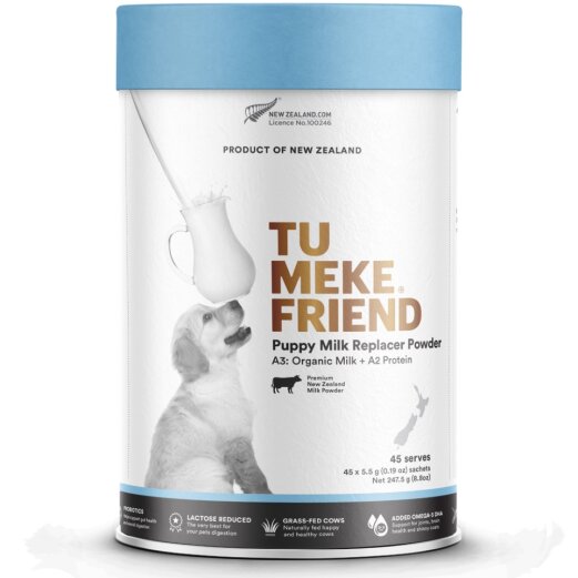TMF Puppy Milk Replacement Powder 5.5g*45 sachets per can