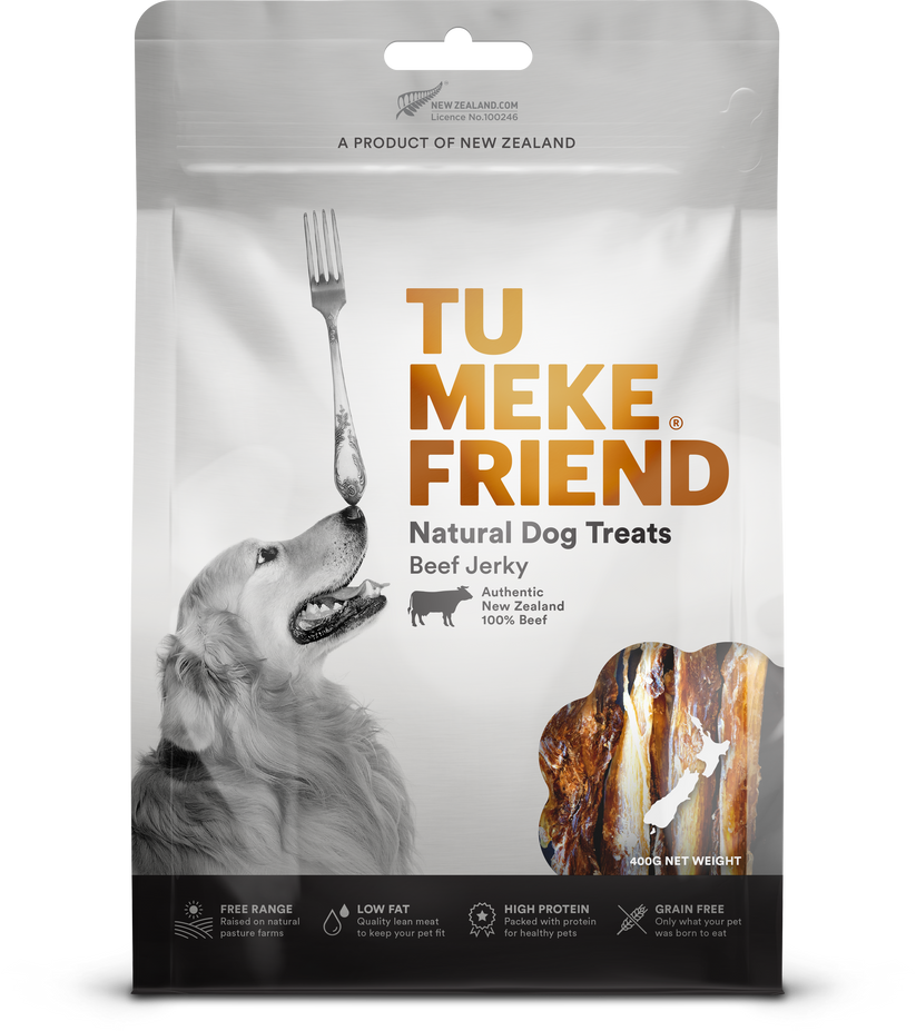 TMF Air-Dried Natural Dog Treats Beef Jerky