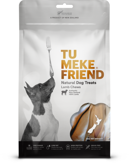 TMF Air-Dried Natural Dog Treats Lamb Chews 80g