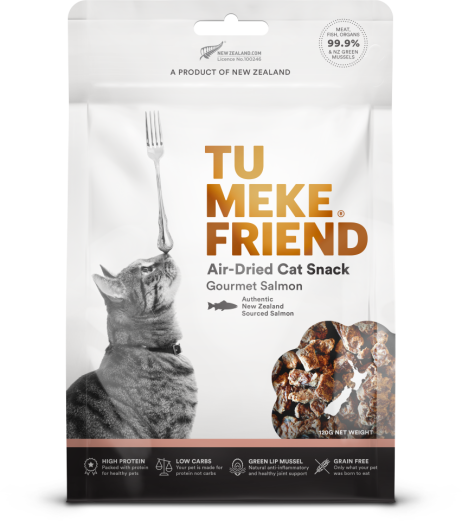 TMF Air-Dried Cat Snack Gourmet Salmon 120g