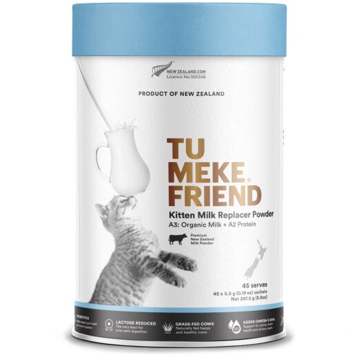 TMF Kitten Milk Replacement Powder 5.5g*45 sachets per can